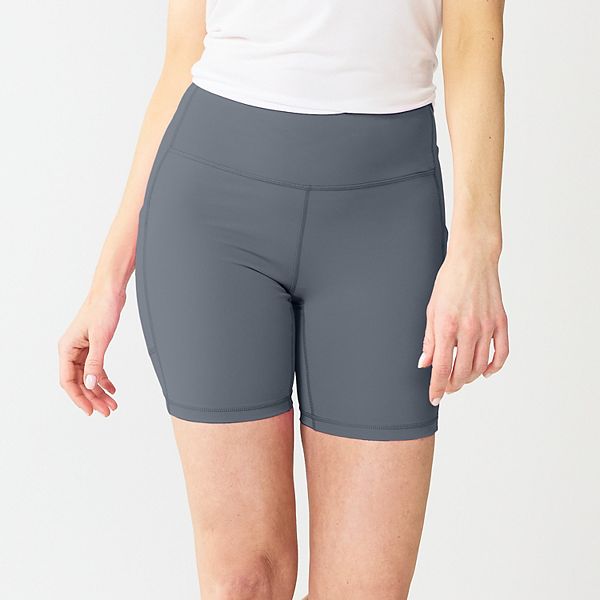 Women's Tek Gear® Ultrastretch 7-in. Bike Shorts - Heritage Gray (X SMALL)