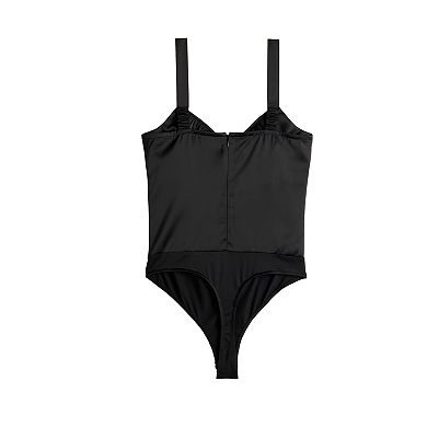 Women's INTEMPO Ruched Bustier Bodysuit