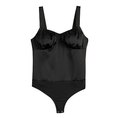 Women's INTEMPO Ruched Bustier Bodysuit