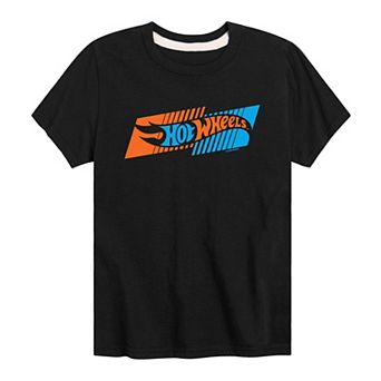 Boy's 8-20 Hot Wheels Logo Tee
