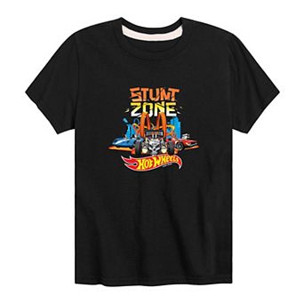 Boy's 8-20 Hot Wheels Stunt Zone Tee