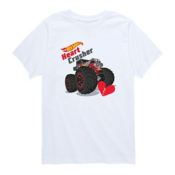 Boy's 8-20 Hot Wheels Heart Crusher Tee