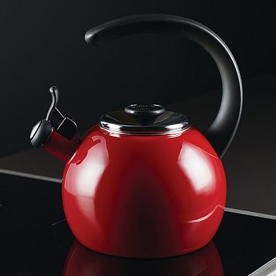 Circulon Enamel-on-Steel Whistling Tea Kettle