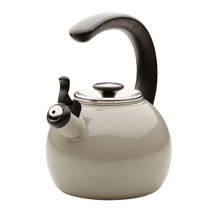 MegaChef 2.7 Liter Stovetop Whistling Kettle in Brushed Silver