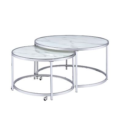 Steve Silver Co. Rayne Nesting Cocktail Table 2-Piece Set