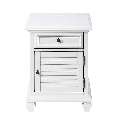 Steve Silver Co. Charlestown Storage End Table with USB