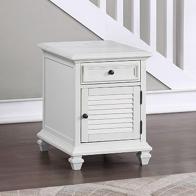 Steve Silver Co. Charlestown Storage End Table with USB