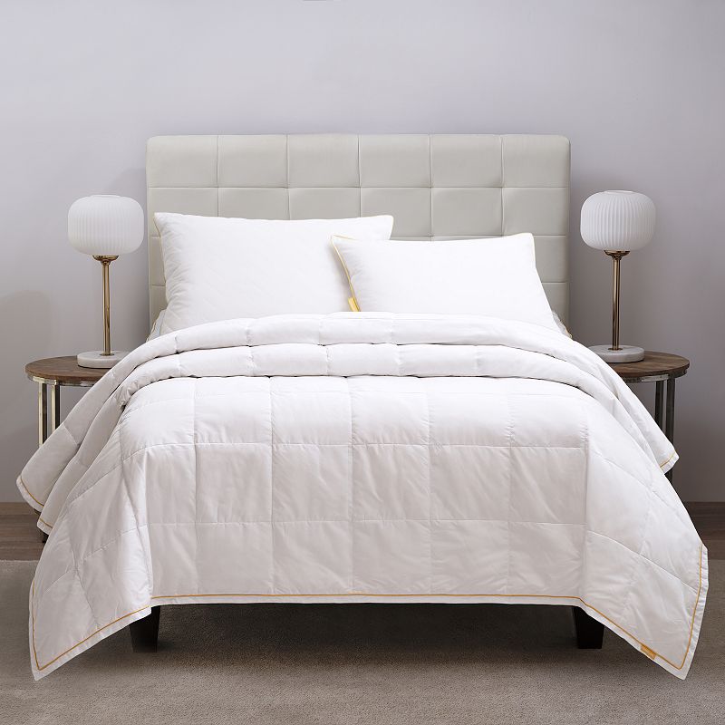 38658926 Simmons White Down & Feather Comforter, Twin sku 38658926