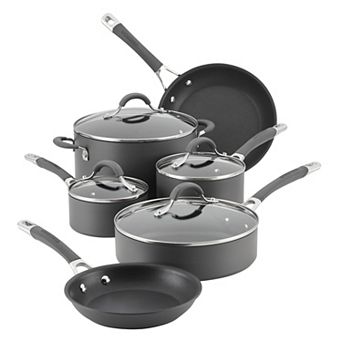 Circulon Radiance 10 pc Hard-Anodized Nonstick Cookware Set