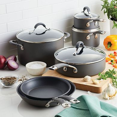 Circulon Radiance 10-pc. Hard-Anodized Nonstick Cookware Set