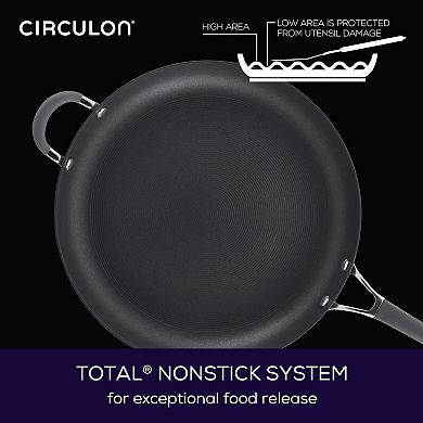 Circulon Radiance 14-in. Hard-Anodized Nonstick Frypan