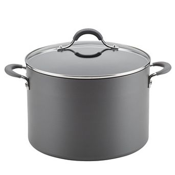 Circulon Radiance 10-qt Hard-Anodized Nonstick Wide Stockpot