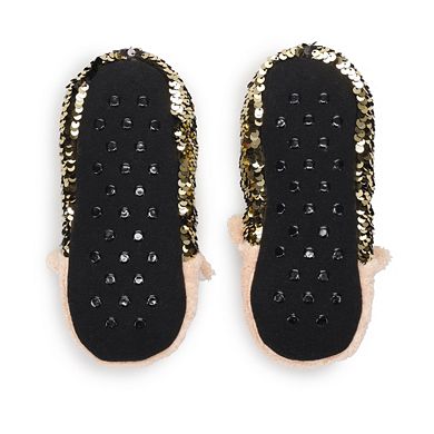 Girls Tie Dye Fuzzy Babba Slipper Socks