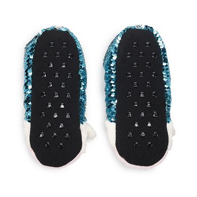 Girls Tie Dye Fuzzy Babba Slipper Socks