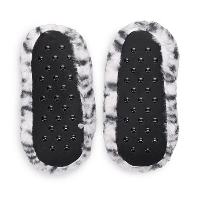 Girls Tie Dye Fuzzy Babba Slipper Socks