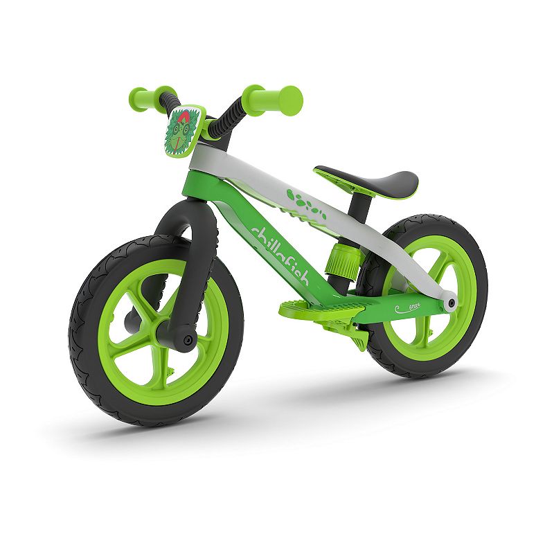 Chillafish BMXie Balance Bike with Integrated Footbrake, Green