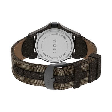 Timex Expedition Acadia 40 MM Men's Leather Strap Watch - TW4B23700JT