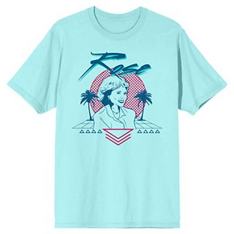 Men's Golden Girls Rose Retro Art Tee