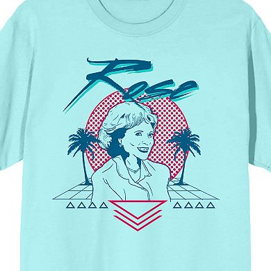 Men's Golden Girls Rose Retro Art Tee