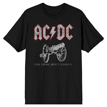 Men's AC/DC For Those About to Rock Cannon Tee
