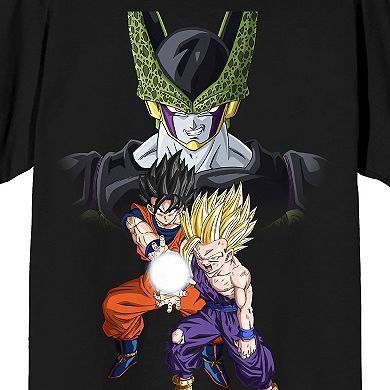 Men's Dragon Ball Z Cell Goku and Gohan Tee