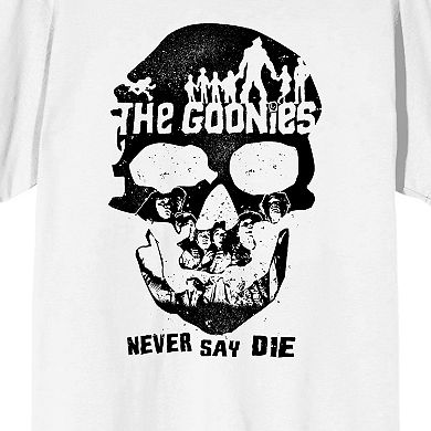 Men's Goonies Skull Never Say Die Tee