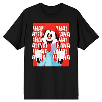 Men's Animaniacs Cartoon Yakko Laugh Tee