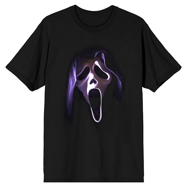 Men's Ghostface White Mask in Hood Tee