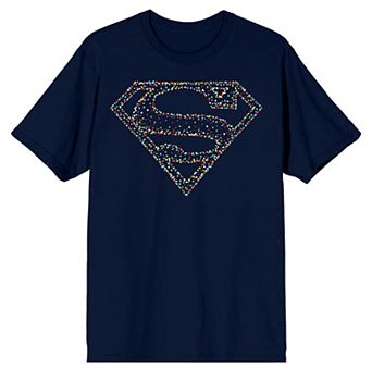 Men's Superman Man of Steel Logo Tee