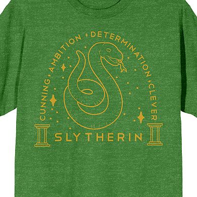 Men's Harry Potter Slytherin Crest Tee