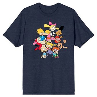 Men's Nick 90s Characters Tee