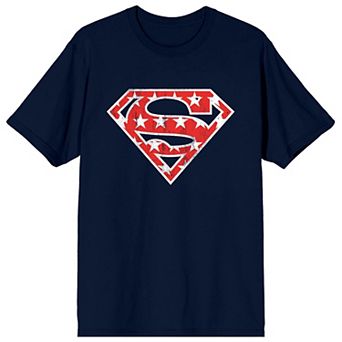 Men's Superman Red Logo Tee
