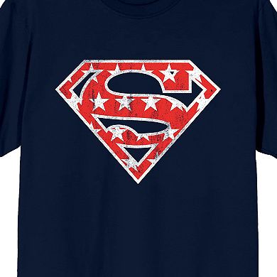 Men's Superman Red Logo Tee
