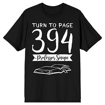 Men's Harry Potter Turn to Page Tee