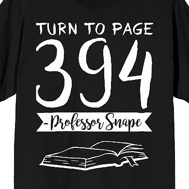 Men's Harry Potter Turn to Page Tee
