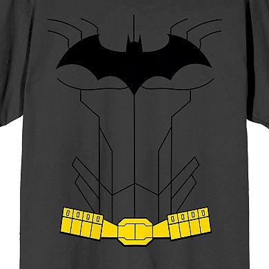 Men's Justice League Batman Crest Tee