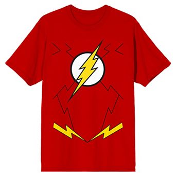 Men's Justice League Flash Crest Tee