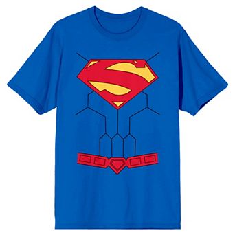 Men's Superman Crest and Belt Tee