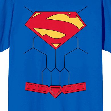 Men's Superman Crest and Belt Tee