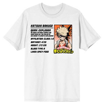 Men's My Hero Academia Katsuki Tee