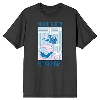 Men's Sesame Street Cookie Monster Tee