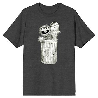 Men's Sesame Street Oscar Tee