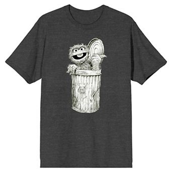 Men's Sesame Street Oscar Tee