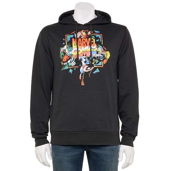 Marvel sales sweatshirt mens