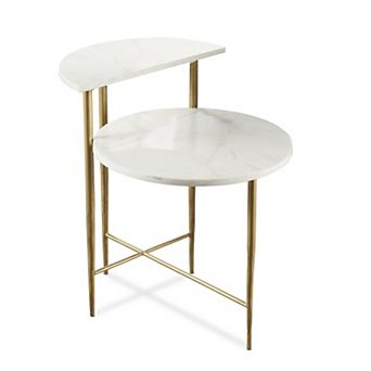 Steve Silver Co. Patna White Marble Top Accent Cabinet