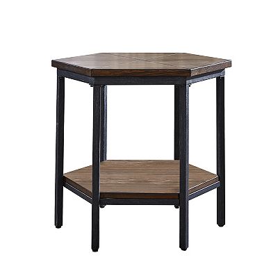 Steve Silver Co. Ultimo Hexagon End Table