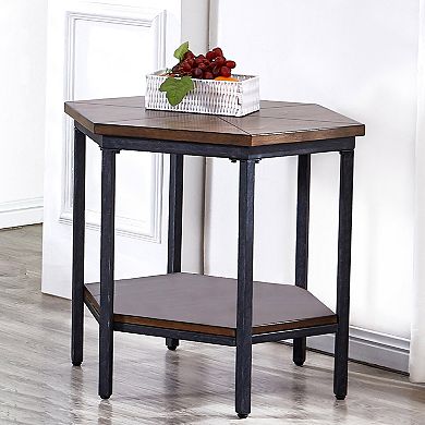 Steve Silver Co. Ultimo Hexagon End Table