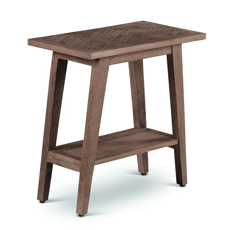 Steve Silver Co. Milani Chairside End Table, Brown