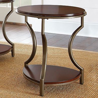 Steve Silver Co. Miles Round End Table