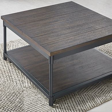 Steve Silver Co. Prescott Lift-Top Square Cocktail Table